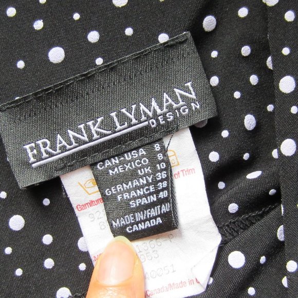 Frank Lyman Dress Polka dot Fit and Flare - Picture 13 of 15